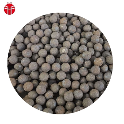 Bolas de pulido forjadas de 20 mm y 160 mm Bolas de acero sólidas trituradas de 4 pulgadas para molino de bolas de mina