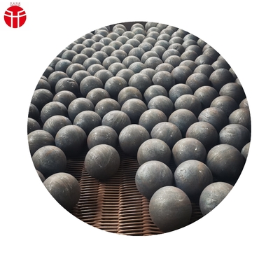 Bolas de pulido forjadas de 20 mm y 160 mm Bolas de acero sólidas trituradas de 4 pulgadas para molino de bolas de mina