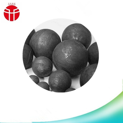 Bolas de acero forjado de 60 mm y 80 mm Bola de metal negro 58HRC de 100 mm