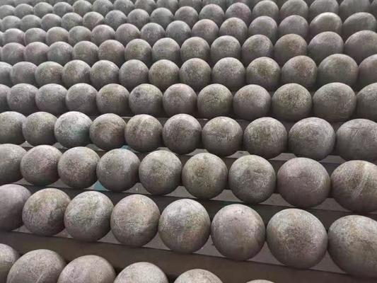 Bola de acero sólido B3 de 100 mm, bola forjada de acero 65HRC por encargo
