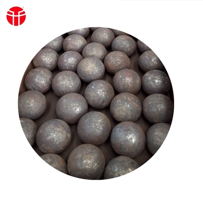 Bola de acero de carbono sólida forjada de 20 mm y 30 mm, bolas de pulido de molino de cemento para arena de sílice