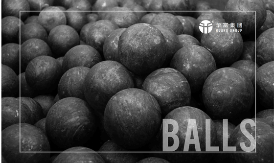 Bolas de pulido forjadas laminación en caliente 65HRC Media para minar