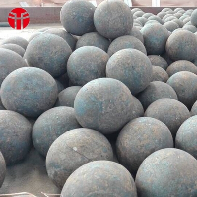 Bolas de acero redondas de material de bauxita Bola de rodamiento de acero forjado 62HRC