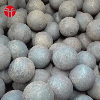 Fundición de bolas de molino de bolas forjadas 65Mn para planta de cemento de mineral de cobre