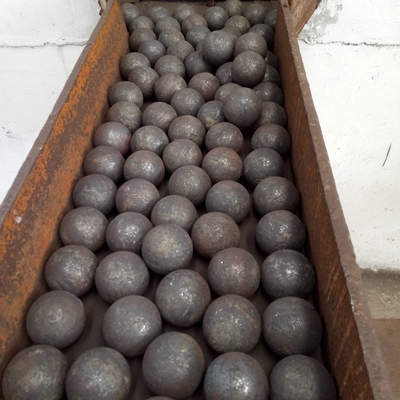 Bolas de molino de bolas irrompibles Laminación en caliente forjada con alto manganeso