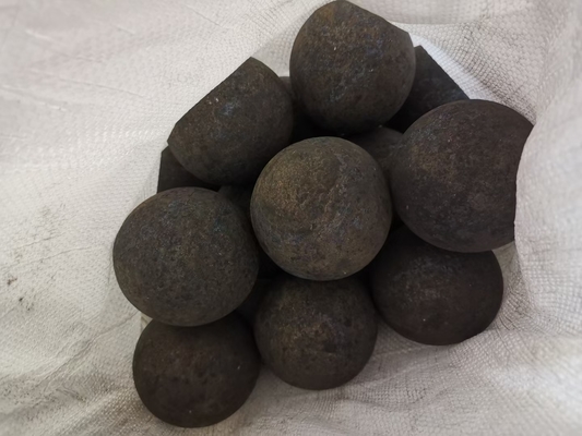 20 - material de carbono de pulido laminado en caliente de las bolas de acero de 60m m para el mineral del cinc